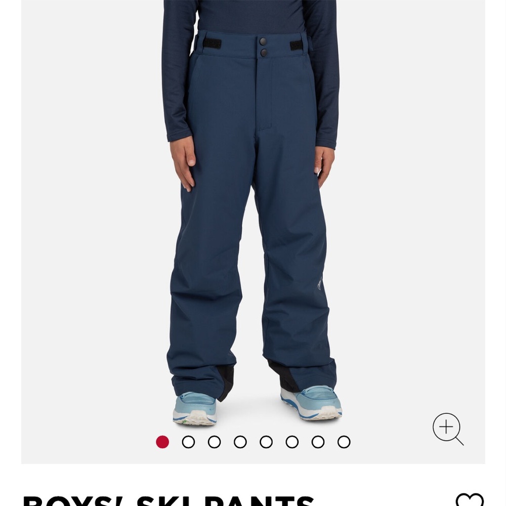 Boys ROSSIGNOL ski pants plus a GIRO ski helmet